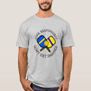 T-shirt Funny Pickleball Pun Ne pas se faire écraser