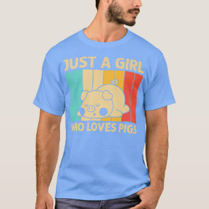T-shirt Funny Pig Design Pig Lover For Men Women Animal In