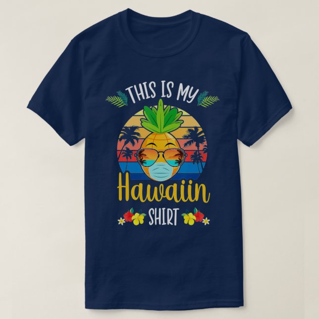 T-shirt Funny Pineappy Summer Vacation Beach C'Est Mon H (Design devant)