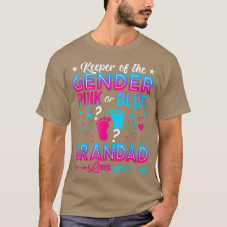 T-shirt Funny Pink Or Blue Grandad Loves You Gender Reveal