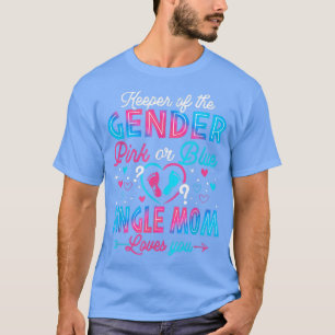T-shirt Funny Pink or Blue Single Mom Love You Genre Rev