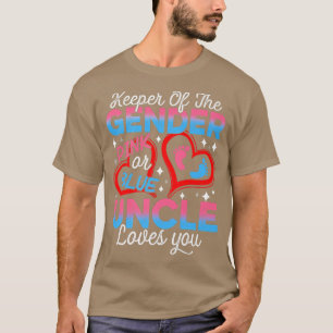 T-shirt Funny Pink or Blue Uncle Vous Aime Sexe Révéler C