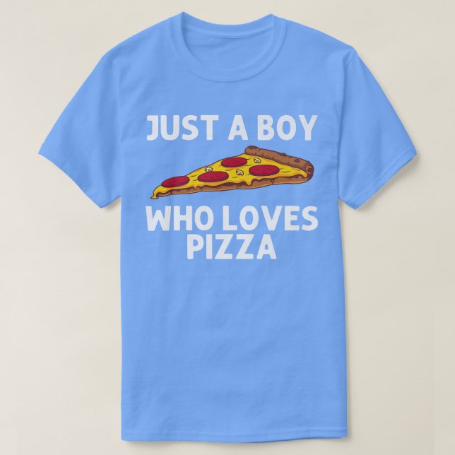 T-shirt Funny Pizza For Boys Kids Italian Food Pizza Lover (Design devant)