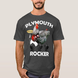 T-shirt Funny Plymouth Rock Chicken Hen Humor Gift
