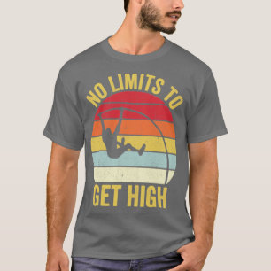T-shirt Funny Pole Vault Pole Vaulting Pas De Limites Pour