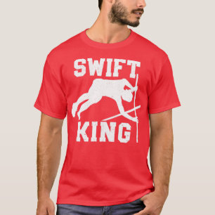 T-shirt Funny Pole Vault Pole voûte Roi de couture voûtant