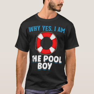T-shirt Funny Pool Humour de nageur garçon