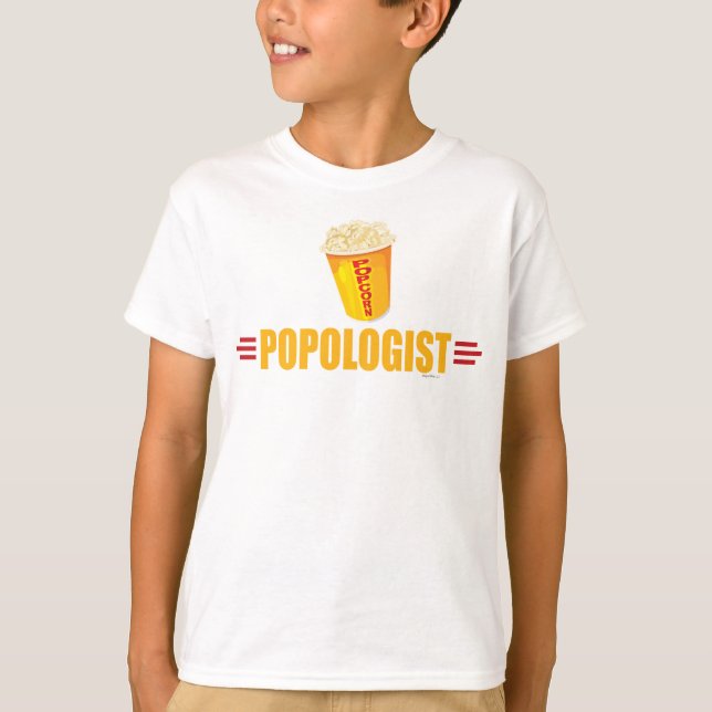 T-shirt Funny Popcorn (Devant)