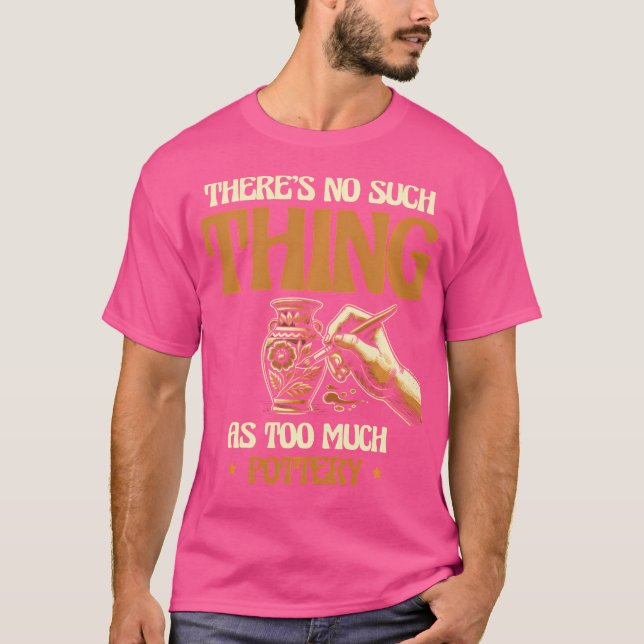 T-shirt Funny Pottery Argile céramique Art (Devant)