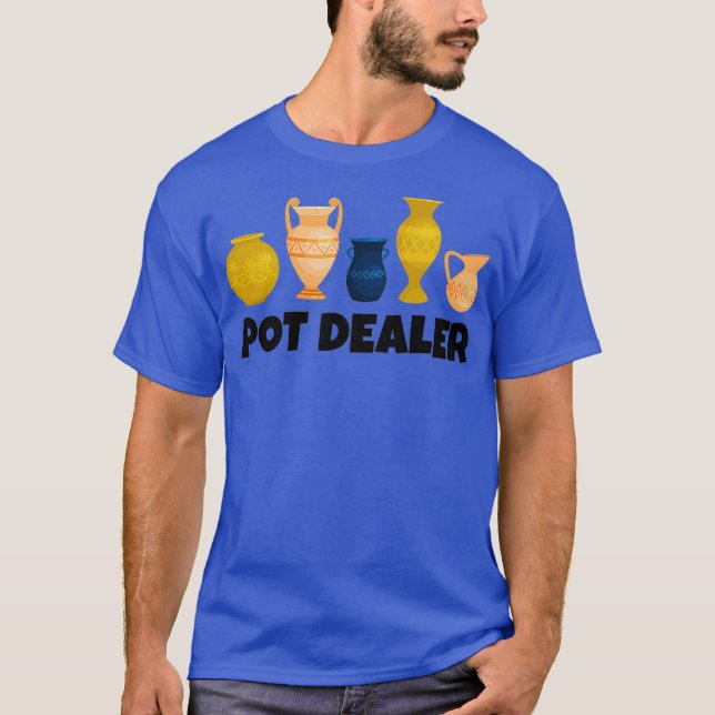 T-shirt Funny Pottery Céramiques Artiste Concessionnaire P (Devant)