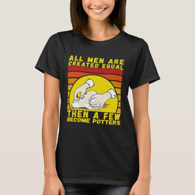 T-shirt Funny Pottery Lovers Tee For Ceramicists Kiln And  (Devant)