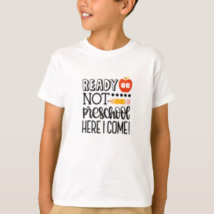 T-shirt Funny Préscolaire retour à l'école cadeau