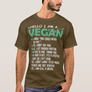 T-shirt Funny Pro Vegan Activism végétarien Végétarien Sty