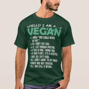 T-shirt Funny Pro Vegan Activism végétarien Végétarien Sty