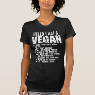 T-shirt "Funny Pro Vegan Activisme Gym Athlete Veganism"