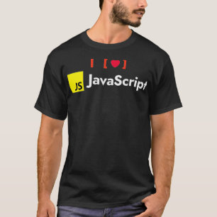 T-shirt Funny Programmer - JavaScript est Hell Premium