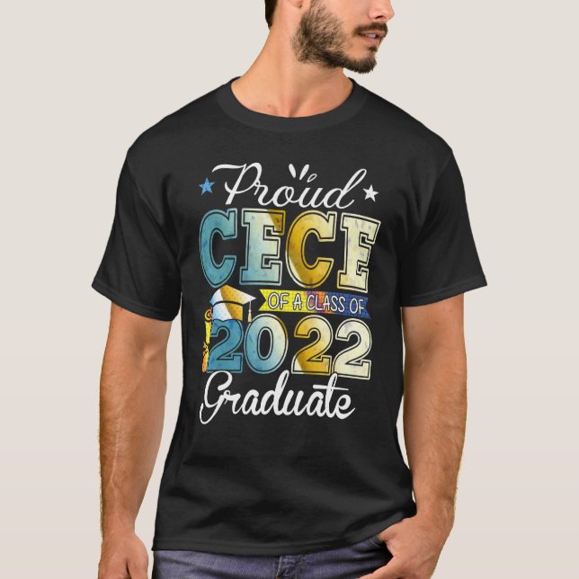 T-shirt Funny Proud Cece Of A Class Of 2022 Graduate Senio (Devant)