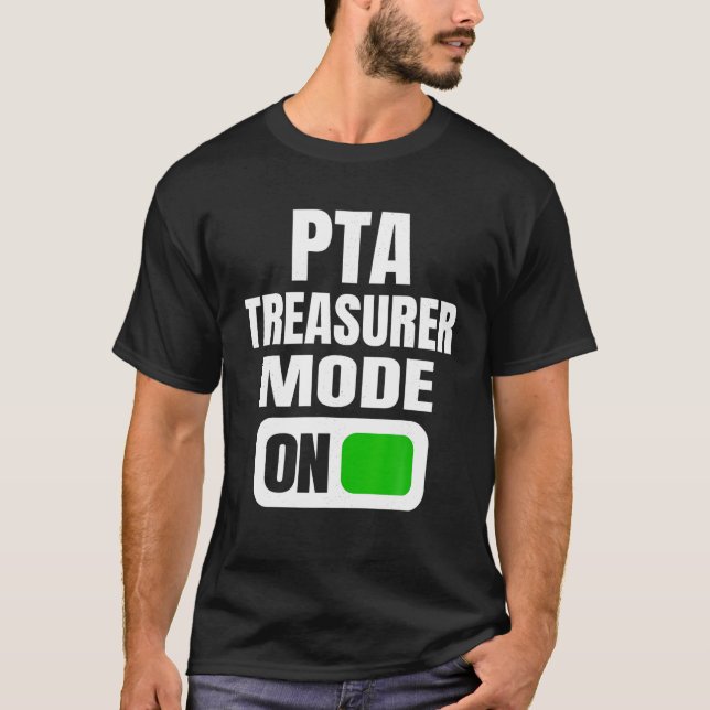 T-shirt Funny PTA Treasurer Mode pour le parent de l'école (Devant)