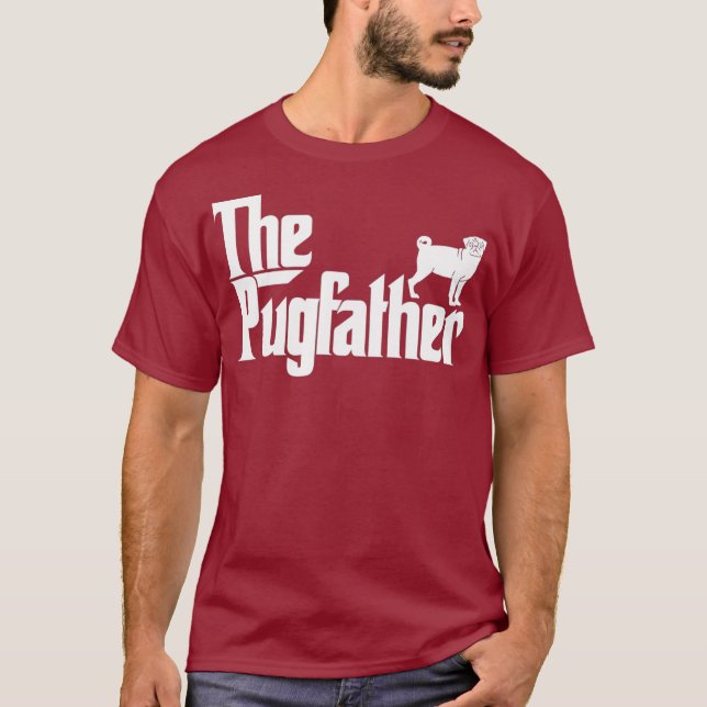 T-shirt Funny Pug Owner (Devant)
