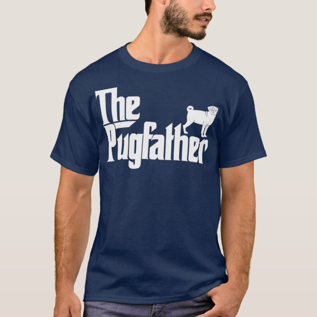 T-shirt Funny Pug Owner (Devant)