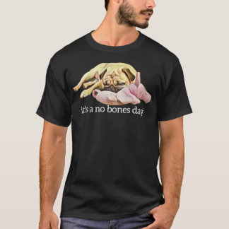 T-shirt Funny Pug Sleeping