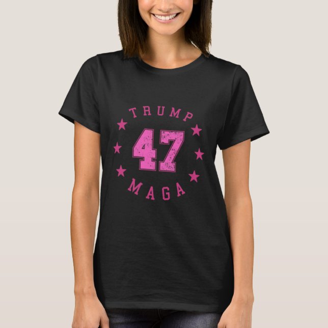 T-shirt Funny Qr 45 47 Trump Inauguration 2025 Code de dan (Devant)