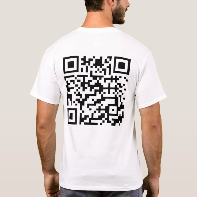 T-shirt Funny QR President Trump 45/47 Trump Dancing Code (Dos)