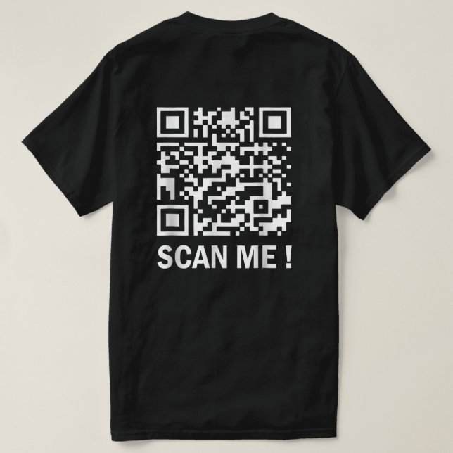 T-shirt Funny QR President Trump 45/47 Trump Dancing Code (Design dos)