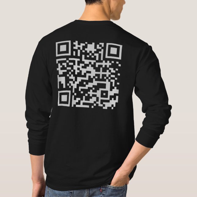 T-shirt Funny QR President Trump 45/47 Trump Dancing Code (Dos)