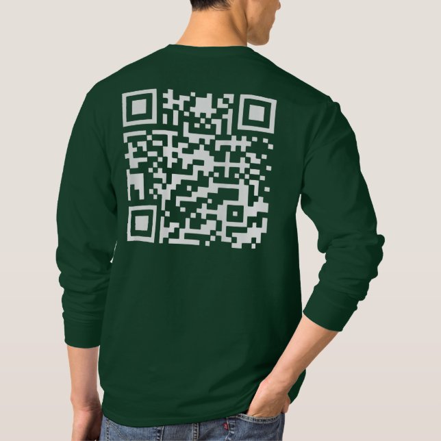 T-shirt Funny QR President Trump 45/47 Trump Dancing Code (Dos)