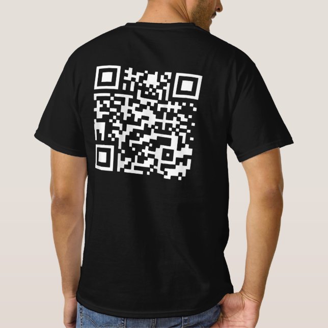 T-shirt Funny QR President Trump 45/47 Trump Dancing Code (Dos)