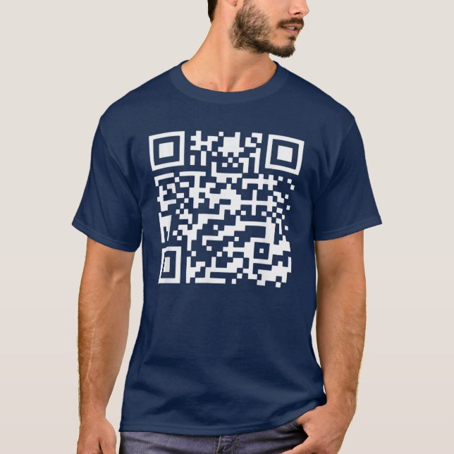 T-shirt Funny QR Président Trump Dance Code (Devant)