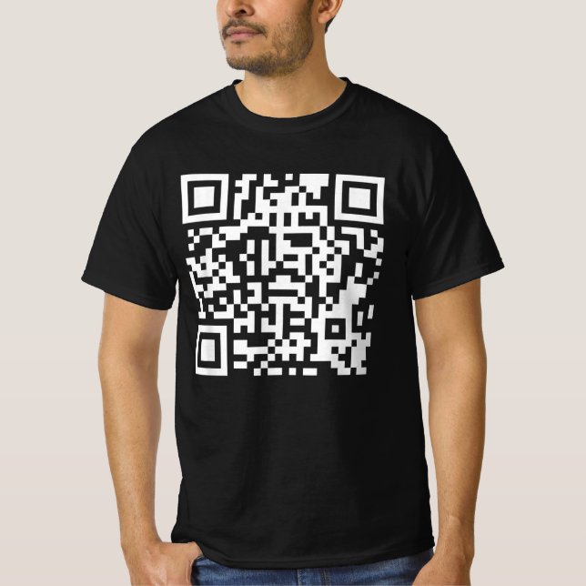 T-shirt Funny QR Président Trump Dance Code (Devant)