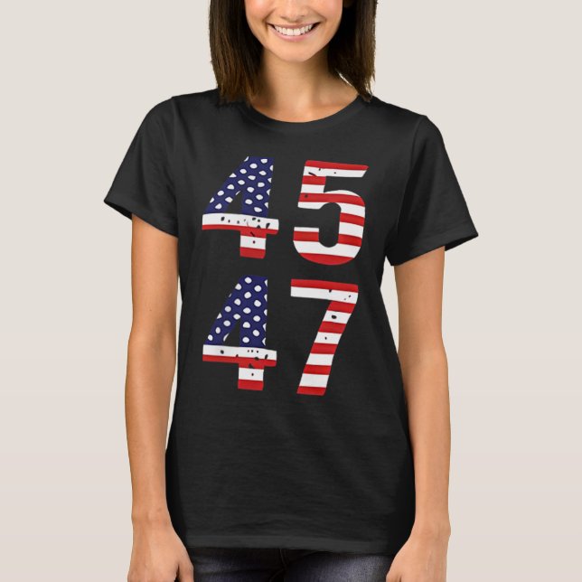 T-shirt Funny Qr President Trump Dance Scan Me Code (on (Devant)
