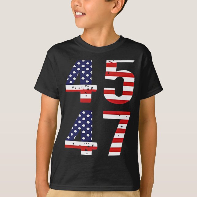 T-shirt Funny Qr President Trump Dance Scan Me Code (sur B (Devant)