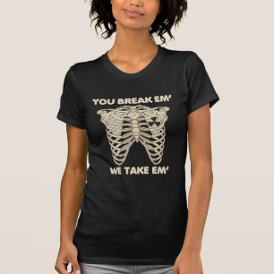 T-shirt Funny Radiology Xray Skeleton Technicien spéciali