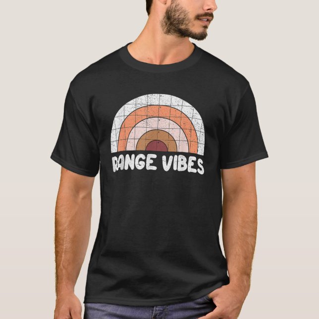 T-shirt Funny Range Vibes Tee Women s Unisex Adults Classi (Devant)