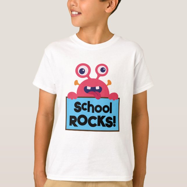 T-shirt Funny Red Lobster School Buddy (Devant)
