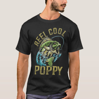 T-shirt Funny Reel Cool Poppy Fishing Lover Cadeau