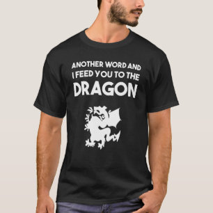 T-shirt Funny Renaissance Faire Dragon Heraldique Médiév