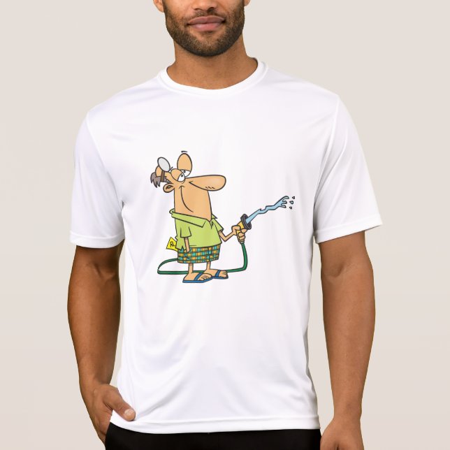 T-shirt Funny Retired Doctor Gardening Garden Hose (Devant)