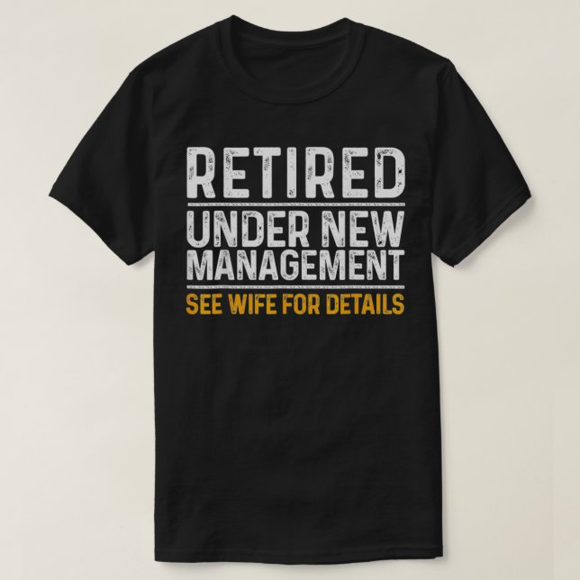 T-shirt Funny Retirement Design Men Dad Retiring Party Hum (Design devant)