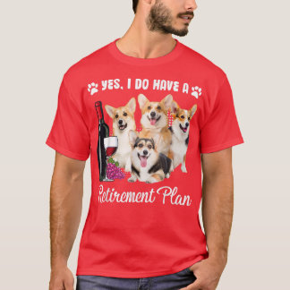 T-shirt Funny Retirement Gifts For Welsh Corgi Women Men T