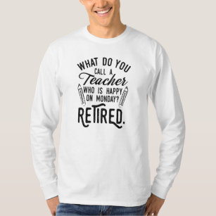 T-shirt Funny Retraité Enseignant Principal