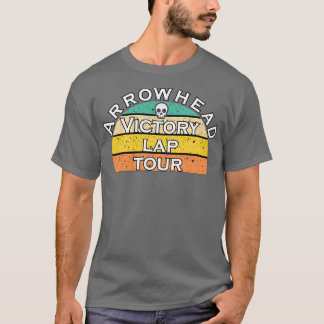 T-shirt Funny Retro Bus Vector Quote Arrowhead Victory Lap