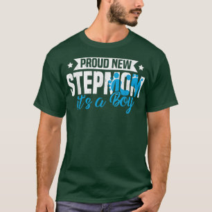 T-shirt Funny Retro Fière Nouveau Stepmaman C'est un garço