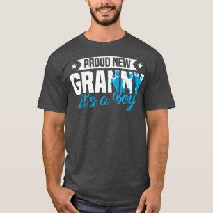 T-shirt Funny Retro Fière nouvelle mamie C'est un garçon G