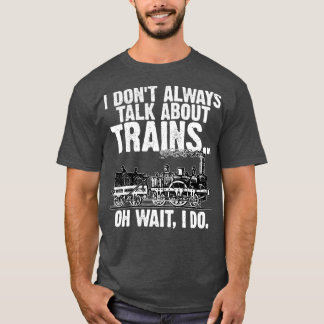 T-shirt Funny Retro Ingénieur ferroviaire Vintage 1