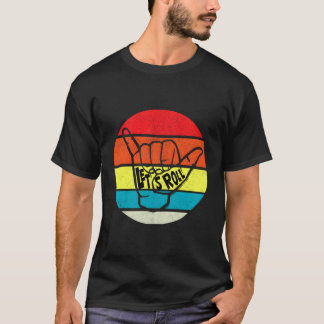 T-shirt Funny Retro Vintage Jiu Jitsu Roll Brésilien