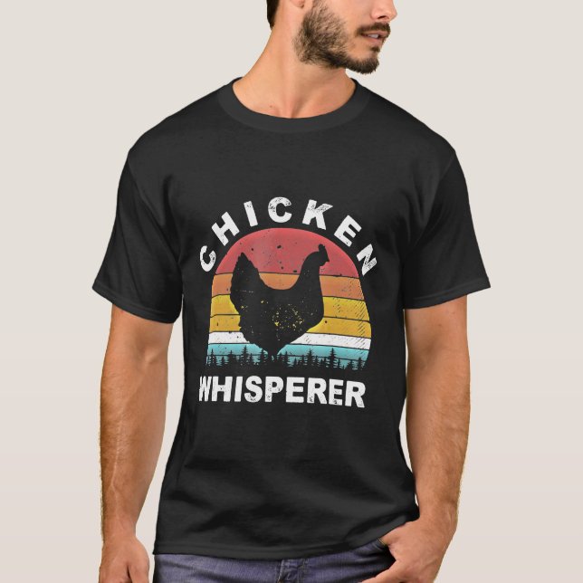 T-shirt Funny-Retro-Whisperer-Farmer (Devant)